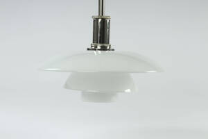 Poul Henningsen. PH 4½  4 pendel, opalglas 