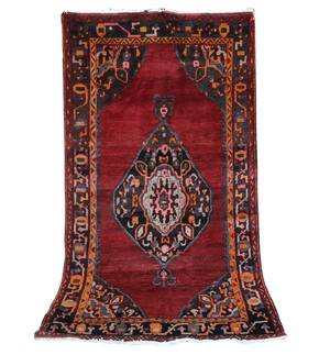 Handknuten matta, orientalisk