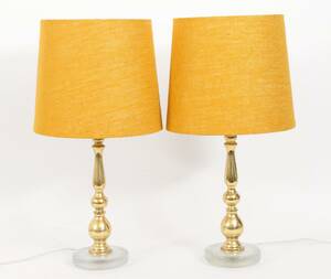 Bordslampor ett par, Falkenbergs Belysning, 1900-talets andra hälft