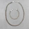 HALSBAND  ARMBAND, silver