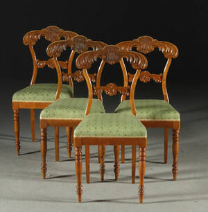 Stolar, senempire, 1800-talets mitt 4