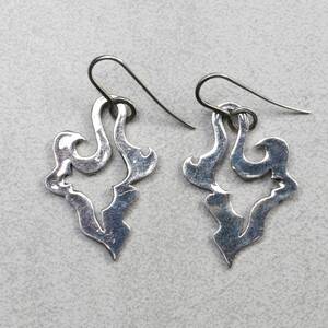 EFVA ATTLING, Örhängen, 1 par, silver