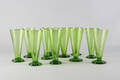 Glas, elva st. Troligen Reijmyre. 1900-tal. 11