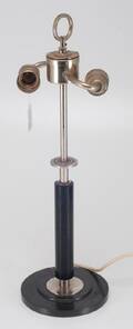 BORDSLAMPA ART DECO TIDIGT 1900-TAL, HÖ 55CM