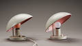 Poul Henningsen 1894-1967. To væglamper, PH - Hat 2
