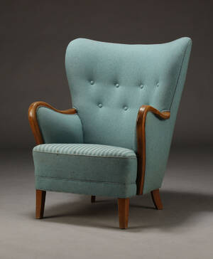 Dansk møbelproducent. Lænestol, 194050erne