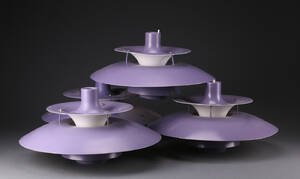 Poul Henningsen. Fire PH5 pendler 4 Denne vare er sat til omsalg under nyt varenummer 4798402