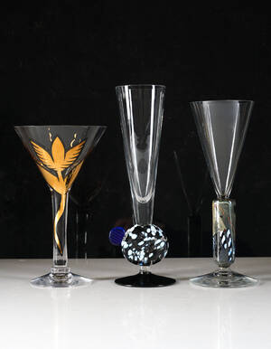 Glas, 3 st Kosta Boda - Ulrika Hydman Vallien, Bertil Vallien, Anna Wåhlström 3
