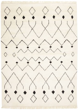 Marokkansk tæppe 243 x 175 cm. 