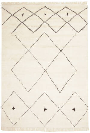 Marokkansk tæppe 194 x 130 cm.