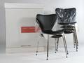 Arne Jacobsen. 6 stole model 3107 Syveren, fremstillede hos Fritz Hansen 2010 6
