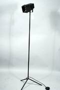 GOLVLAMPA, SAMTIDA, SVARTLACKERAD, HÖ 125 CM