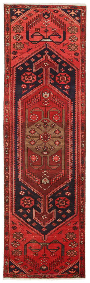Persisk Hamadan løber 260 x 77 cm