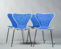 Arne Jacobsen. Fire syverstole, model 3107 4
