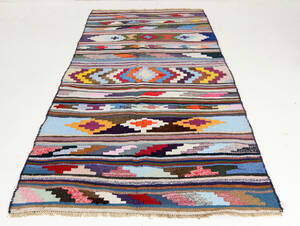 Handknuten persisk matta, Harsin-Kelim 285 x 138 cm Denna vara har satts till omförsäljning under nytt varunummer4040578