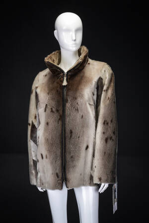 Stanpe. Fjordsilkesæl jakke str. 46.