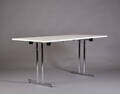 Klapbord, hvid laminat