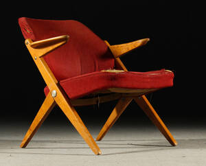 Fåtölj NK Triva Bengt Ruda, 1950-tal.