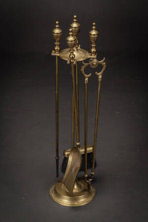 Pejsesæt af messing