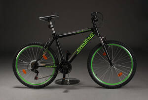 Cyclepro Stonypoint mountainbike matsortgrøn cykel Denne vare er sat til omsalg under nyt varenummer 4031531