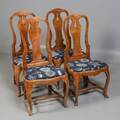 STOLAR, 4 st, rokokosstil, 18001900-tal