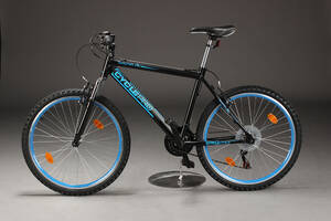Cyclepro Stonypoint mountainbike matsort blå