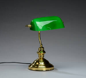Fransk bordlampe i messing.