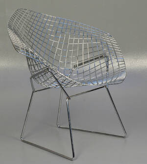 Harry Bertoia. Diamond Lounge chair