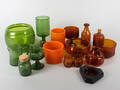 Erik Höglund, Boda, samling glas, 15 delar