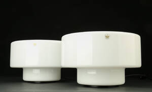 Et par Holmegaard bordlamper, model Two-Way 2