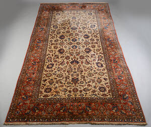 Persisk Keshan tæppe, 357x210 cm