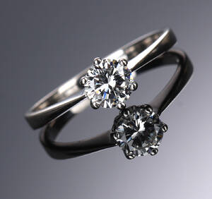 Solitairering i 14 kt. hvidguld, 0.60 ct. FVS1 Denne vare er sat til omsalg under nyt varenummer 4844921