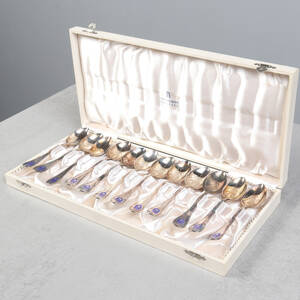 TESKEDAR, 12st, silver, 230g