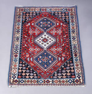 Persisk tæppe. 140 x 102