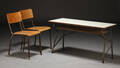 Skolebord samt to stole 3 Denne vare er sat til omsalg under nyt varenummer 4073071