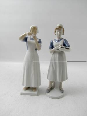 Figuriner, 2 st. sjuksdköterskor