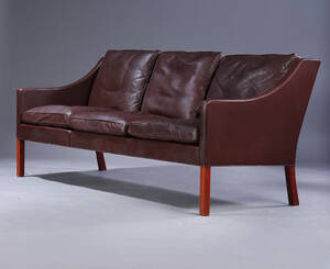 Børge Mogensen. Tre-personers sofa, model 2209  Denne vare er sat til omsalg under nyt varenummer 4230227