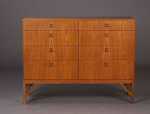 Børge Mogensen. Dobbeltkommode, egetræ