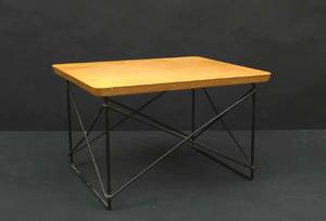 Ray  Charles Eames, wire base table, Herman Miller