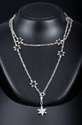 Georg Jensen. Stjernecollier af sterlingsølv