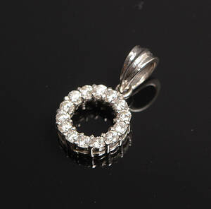 Brillantvedhæng, ca. 0.25 ct 