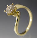 Solitaire ring ca. 1.22 ct.