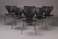 Arne Jacobsen. 7er spisestole, nybetrukket, model 3107 6