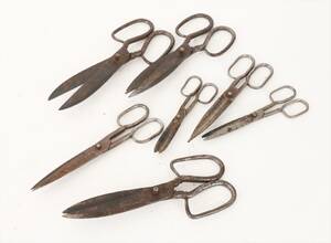 Saxar 7st, bl.a. 1800-tal