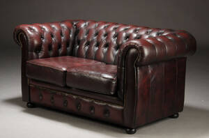 Chesterfield to-pers sofa