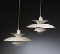 Poul Henningsen. Par PH5 pendeler 2