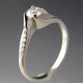 Brillant ring ca. 0.45 ct.