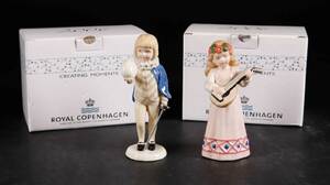 Royal Copenhagen. Hamlet og Ophelia figurer 2006 2