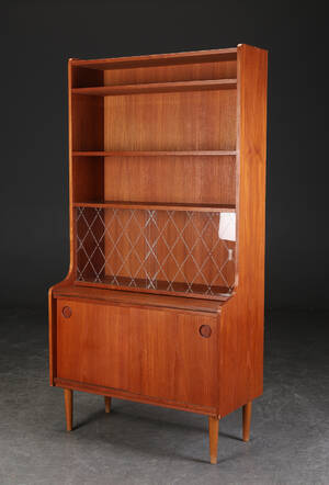 Reolskab af teak, 1960erne