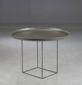 NORR11 Design House. Sofabord  Bakkebord model Duke Coffee Table Large, sort-pulverlakeret stål 